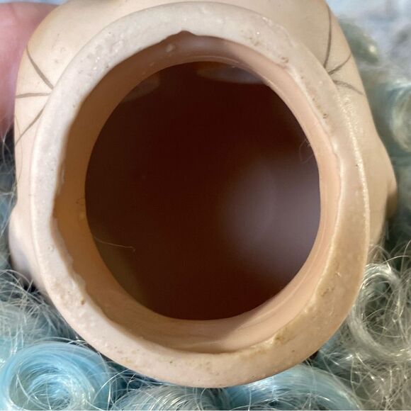 Brinn's Vintage 1988 Porcelain Doll Head Fine Bisque Porcelain Hand Painted - Picture 6 of 6